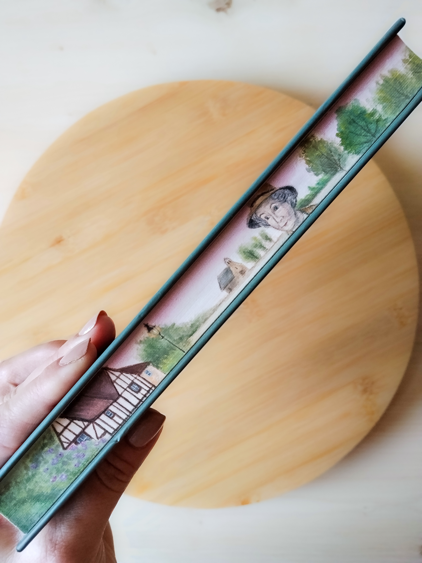 Miss Marple Fore-Edge Painting