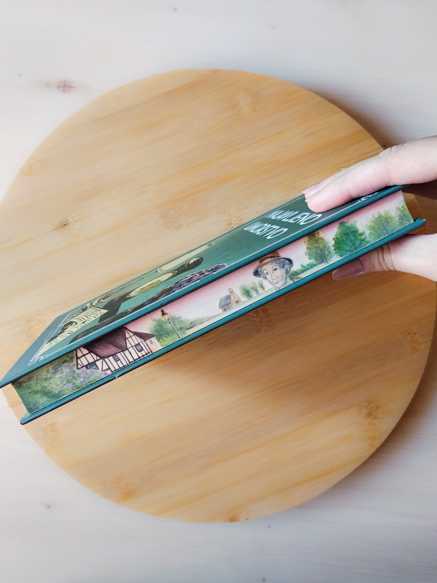 Miss Marple Fore-Edge Painting