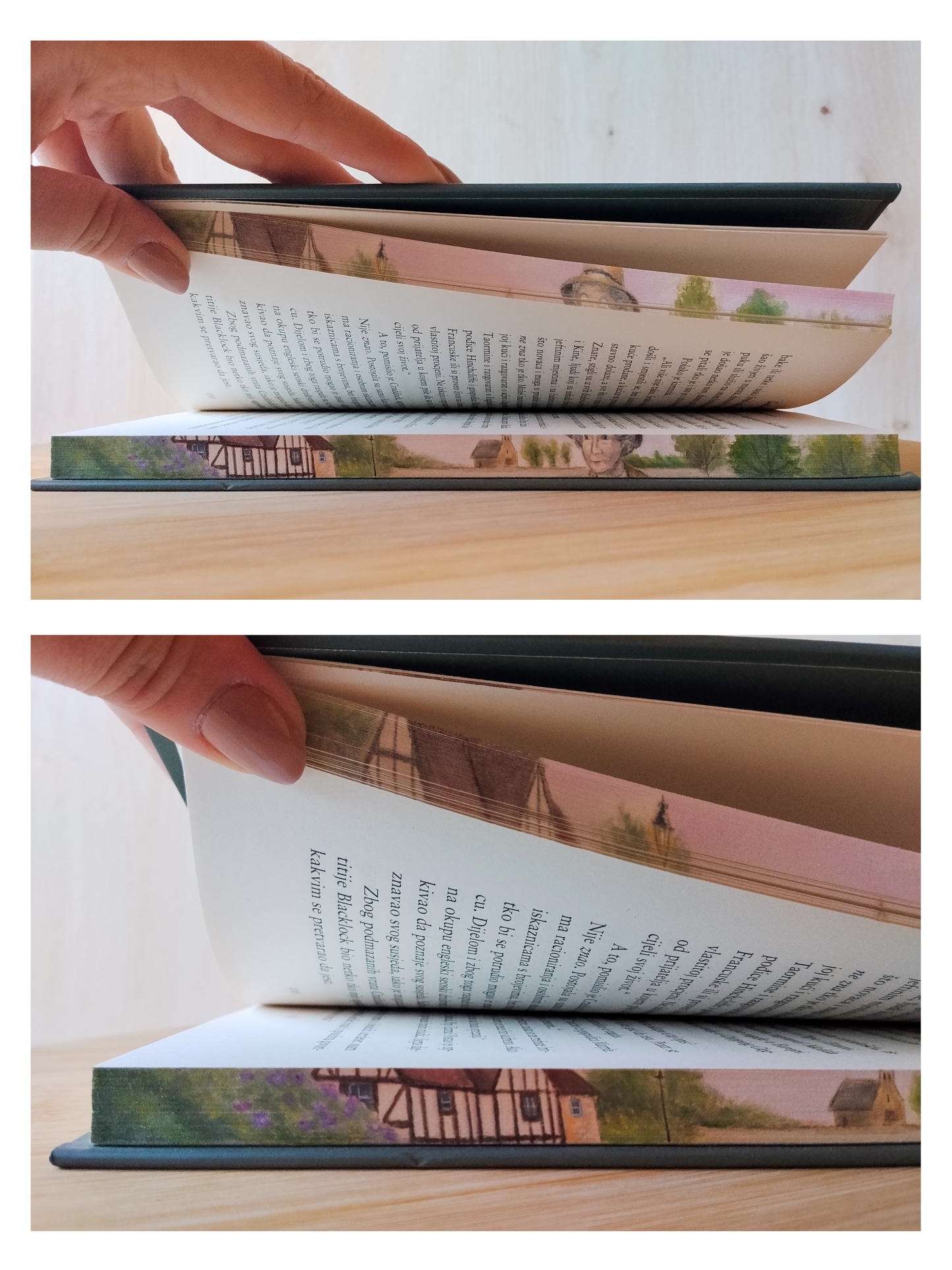 Miss Marple Fore-Edge Painting