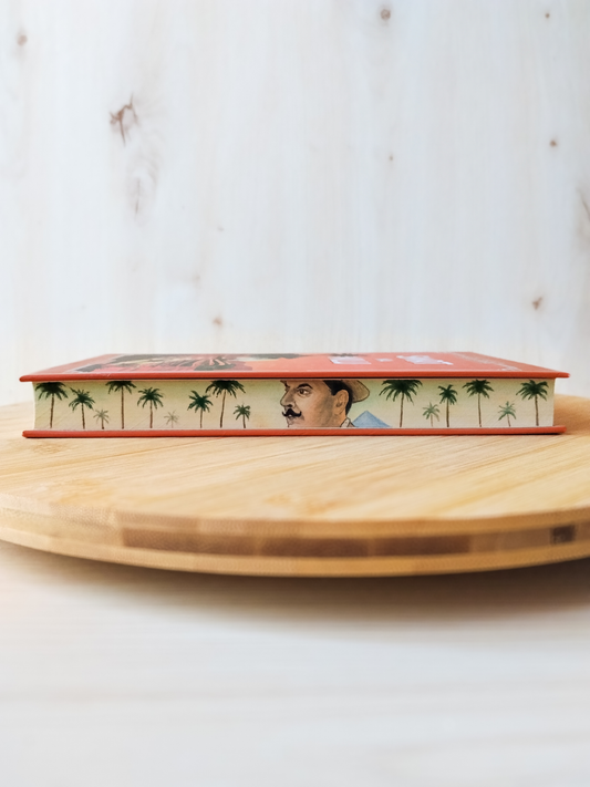 Hercule Poirot Fore-Edge Painting