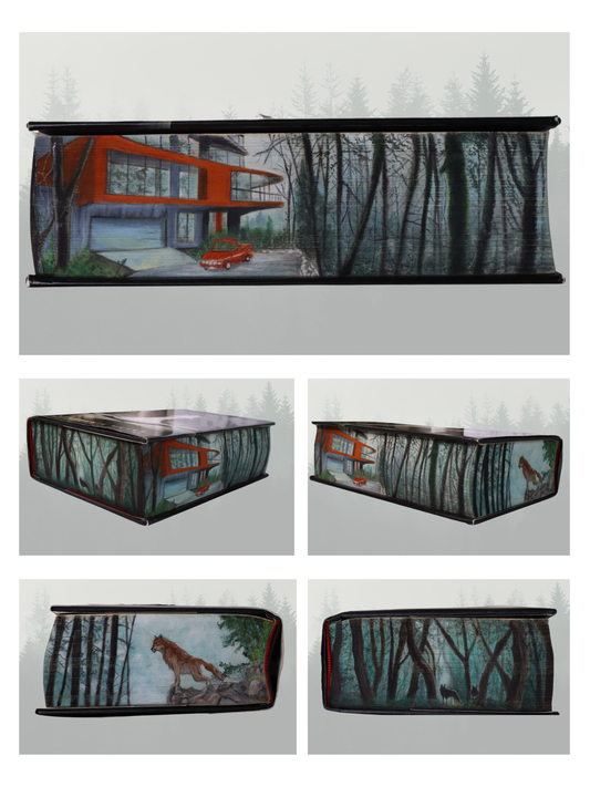 MADE TO ORDER: Twilight Fore-Edge Painting