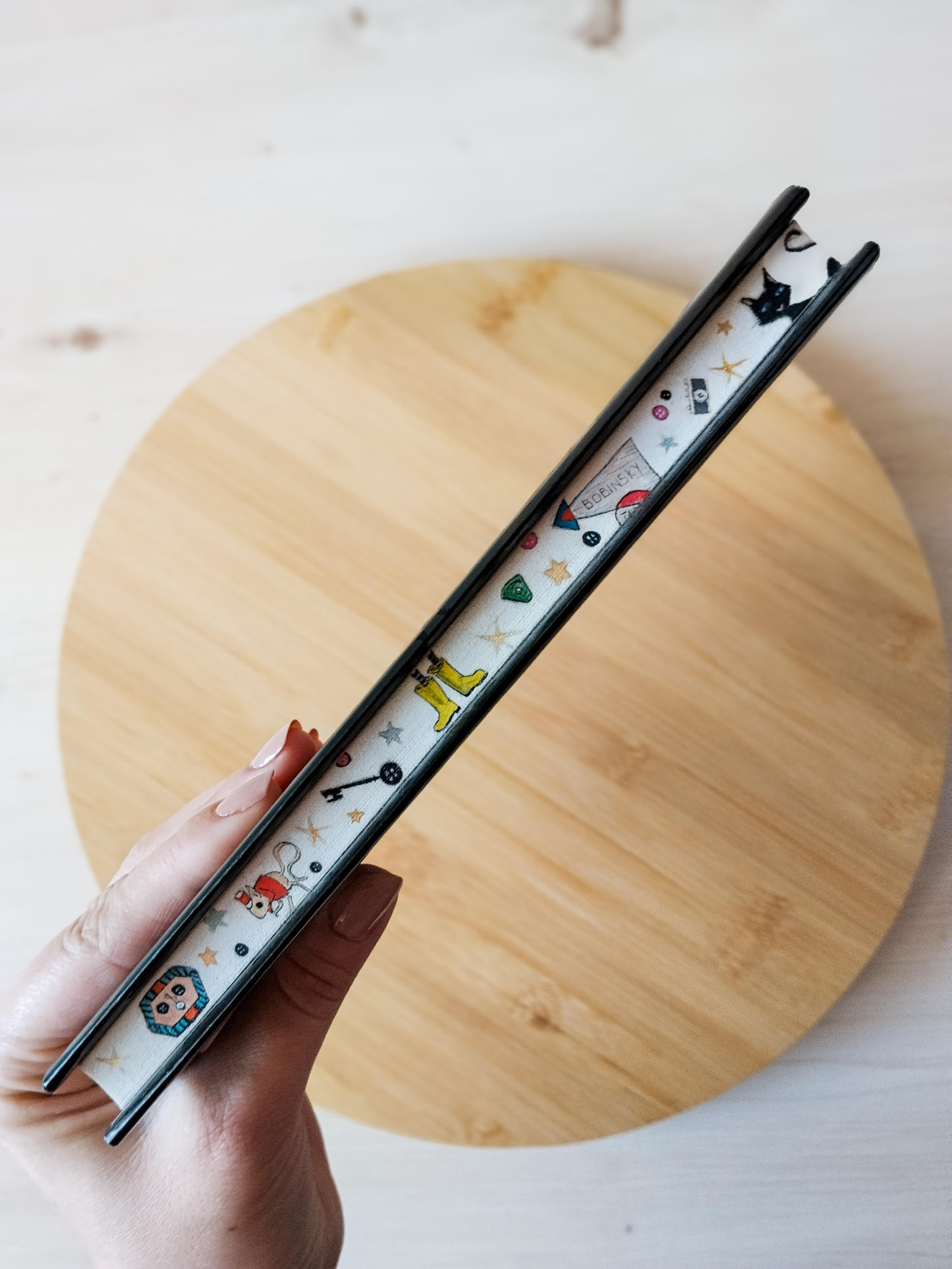 Coraline Fore-Edge Painting