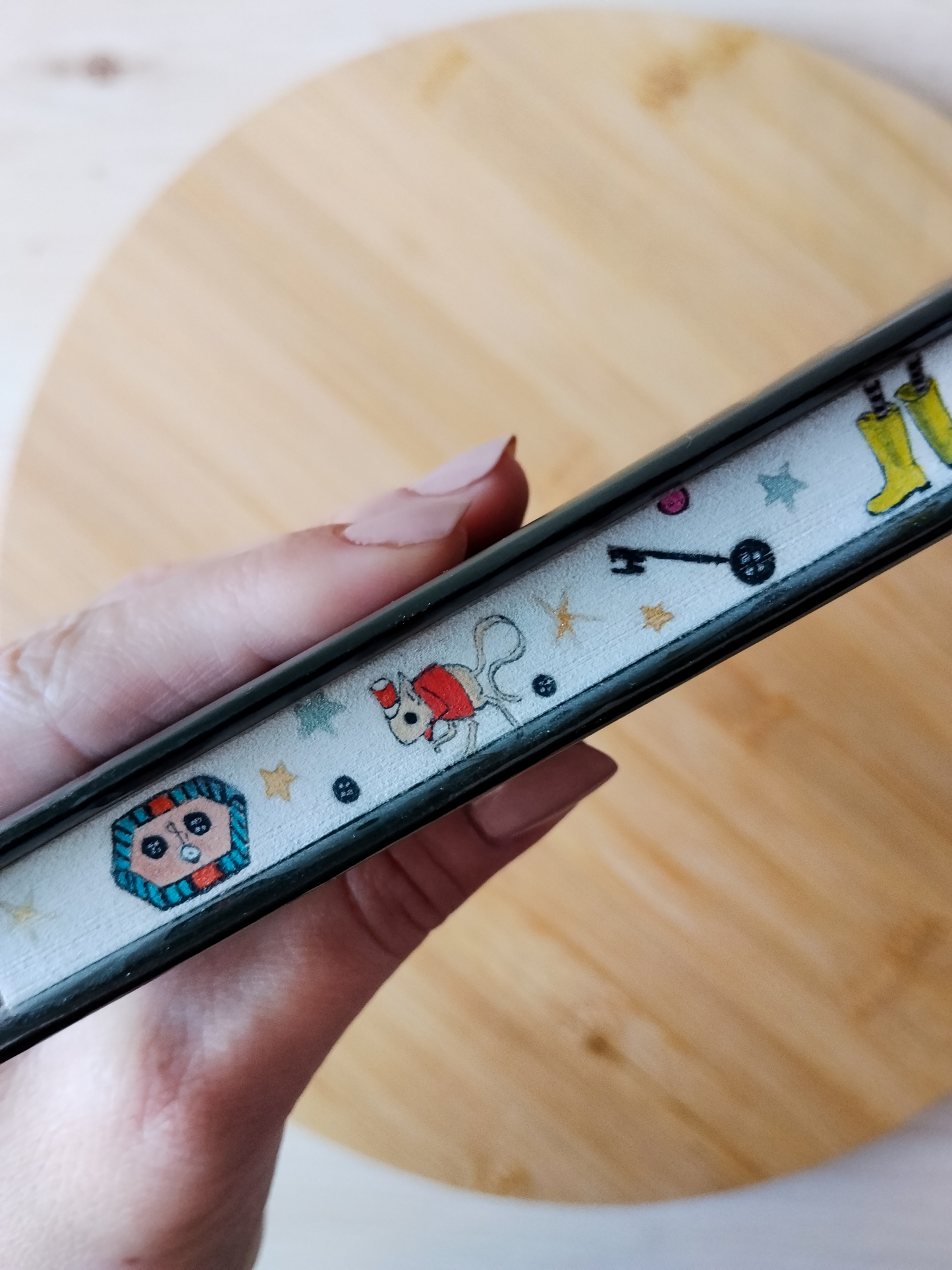 Coraline Fore-Edge Painting
