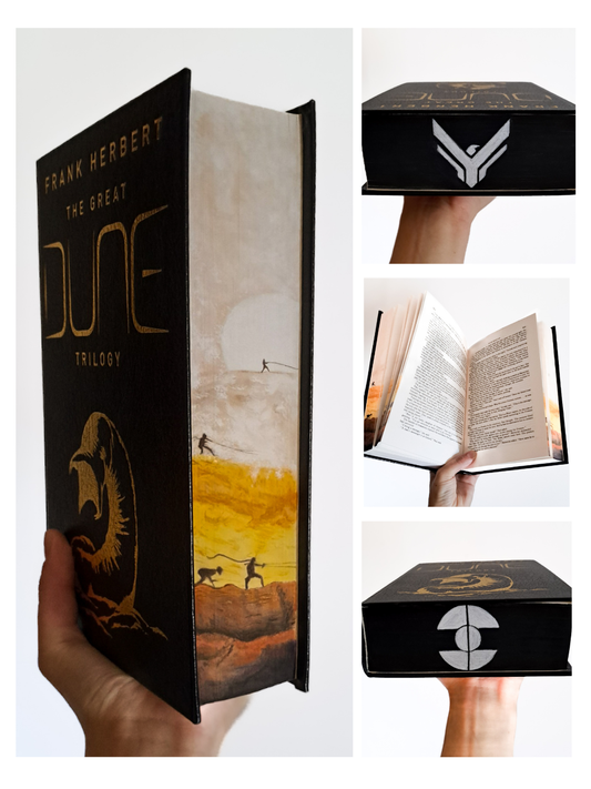 MADE TO ORDER: Dune I Fore-Edge Painting